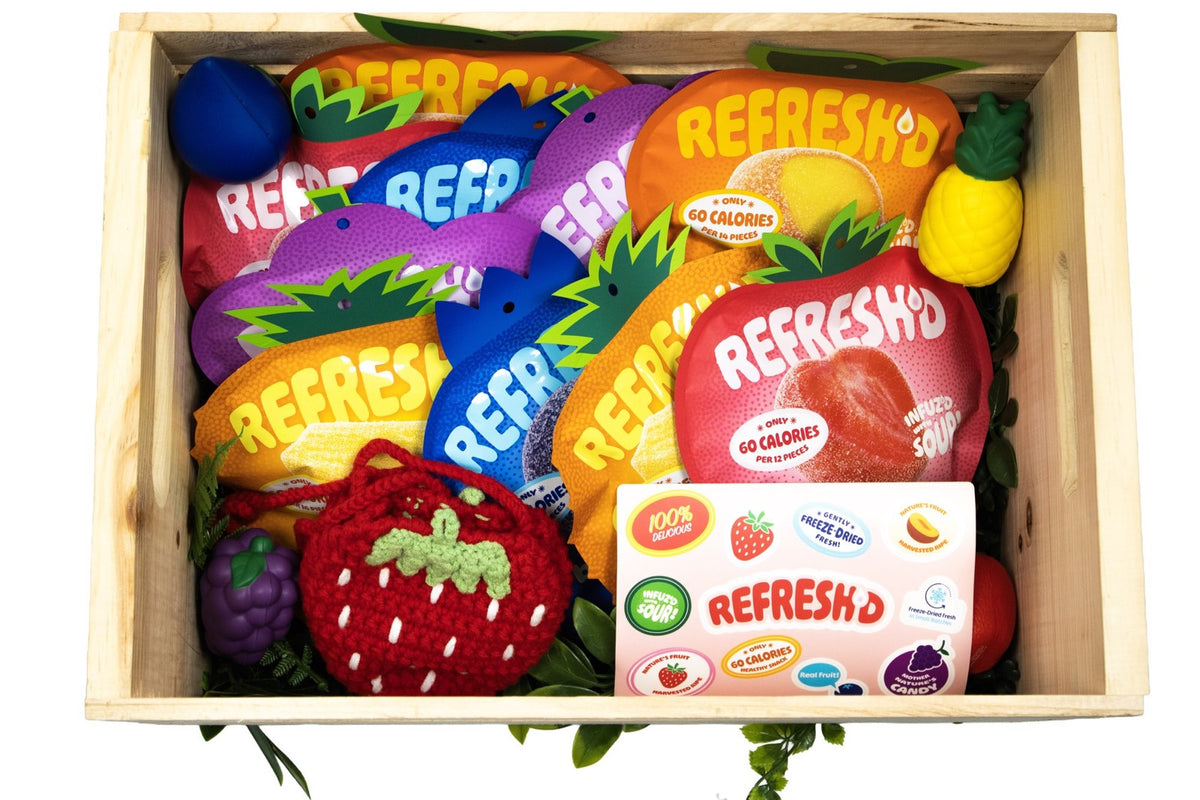 A crate packed with every flavor