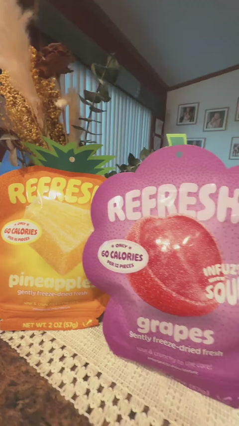 auto-filed — caption: REFRESH’D freeze dried sour candy was a hit in our house! 🤩 atleast these ones are fruit